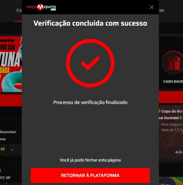 verificação
