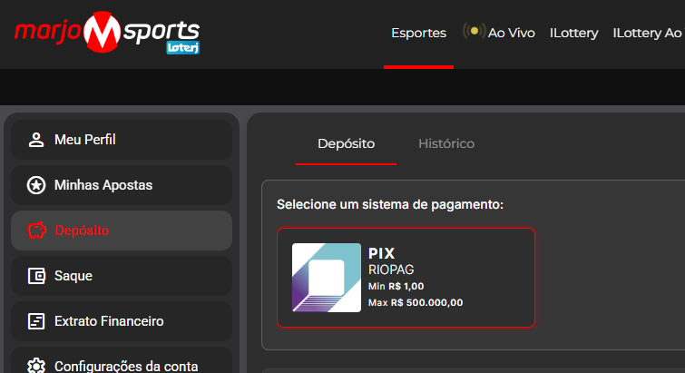 como depositar